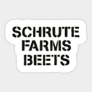 Schrute Farms Beets Sticker